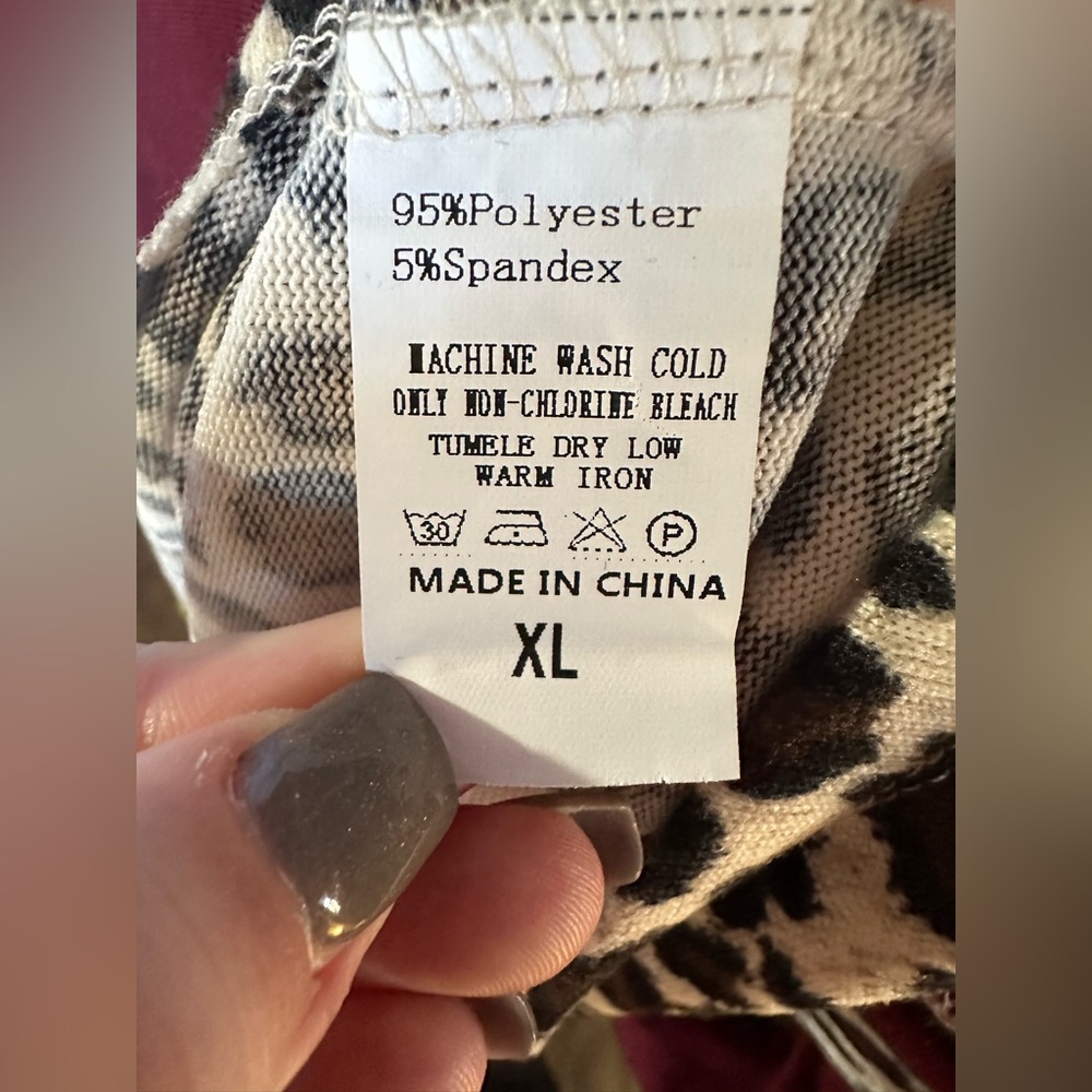 Sunshine and Rodeos Long Sleeve Womens Cheetah and Maroon Top